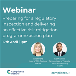 Preparing for a regulatory inspection and delivering an effective risk mitigation programme action plan (Online)