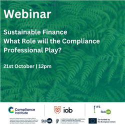 Hybrid - Sustainable Finance -  What Role will the Compliance Professional Play?